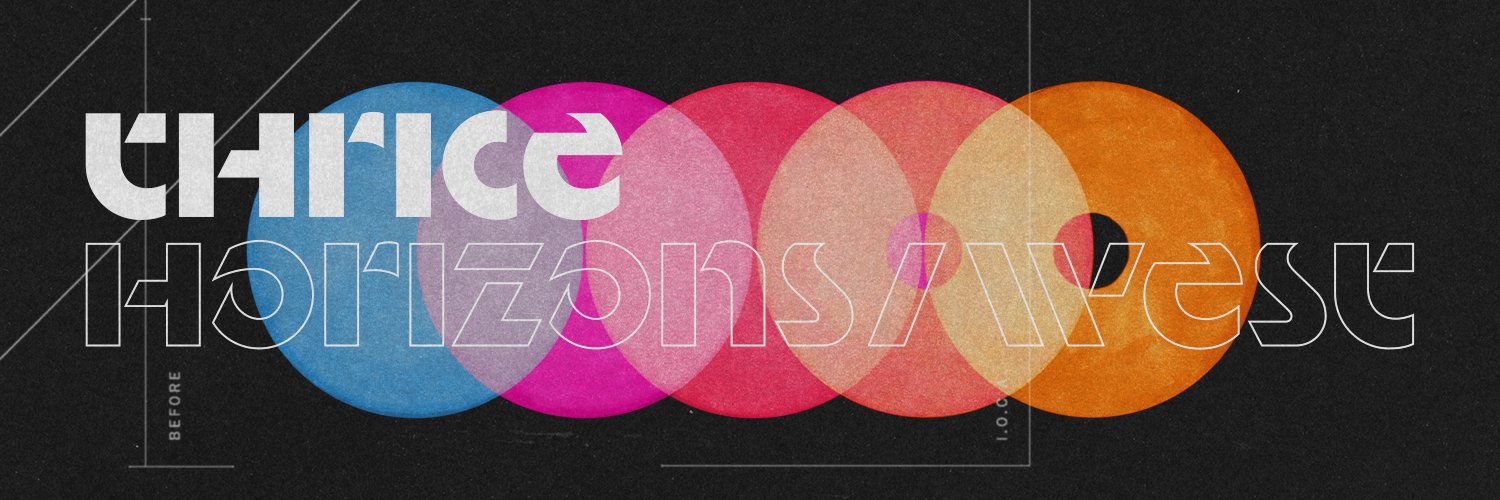 THRICE's banner