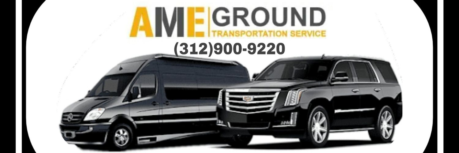A.M.E. GROUND TRANSPORTATION banner