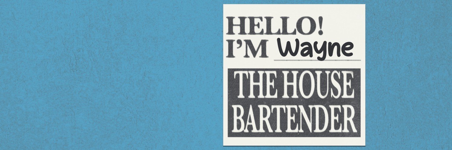 BartenderWayne's profile banner image