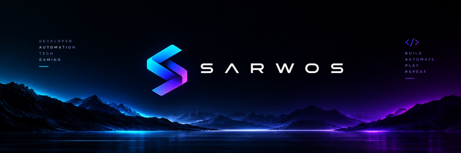 sarwos_dev's profile banner image
