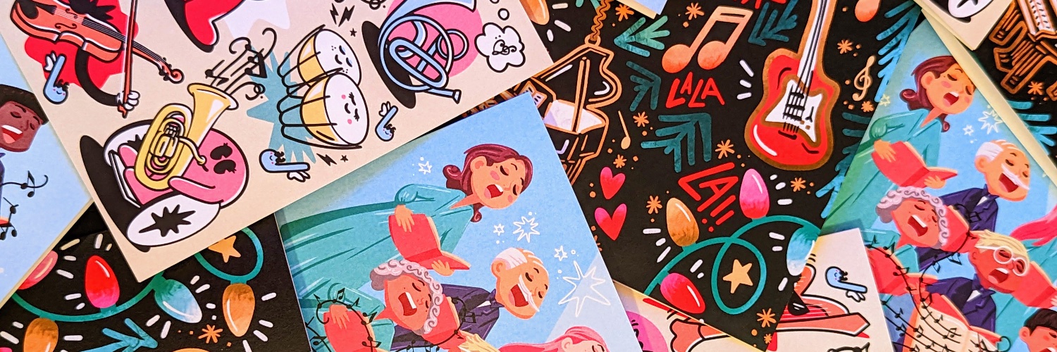 Welsh Music Cards banner