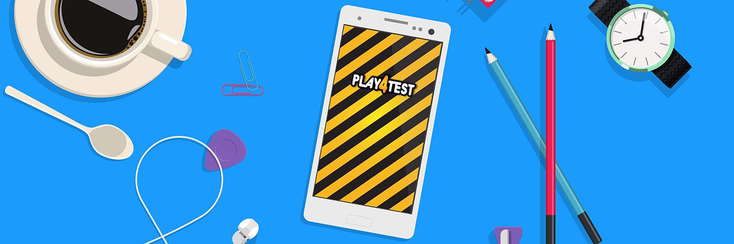 Play4Test banner