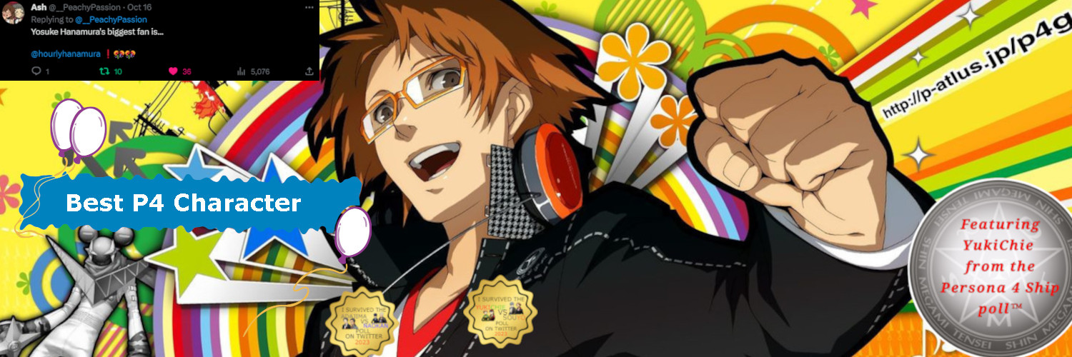 Sometimes Yosuke Hanamura ✌️'s banner