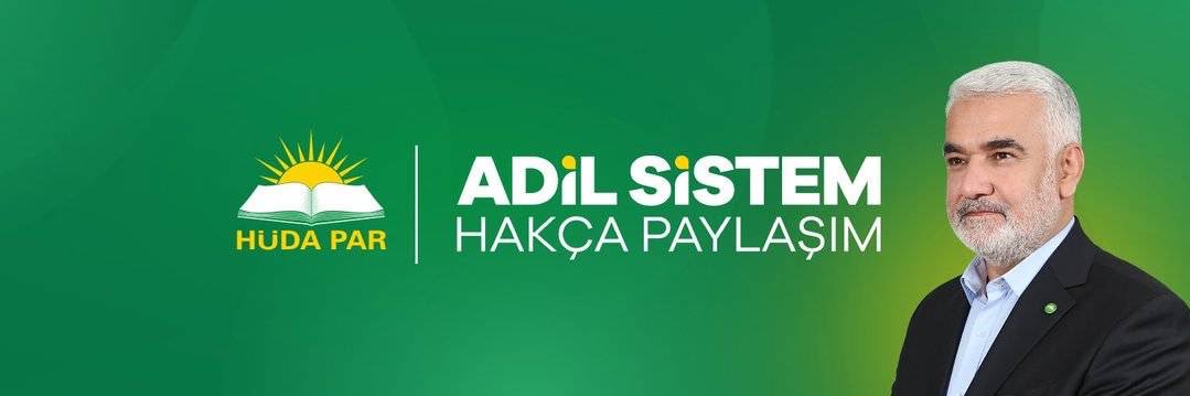 HÜDA PAR Batman İl Başkanlığı banner