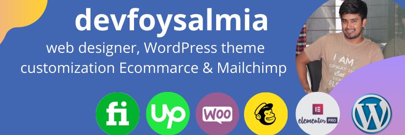 devfoysalmia's profile banner image