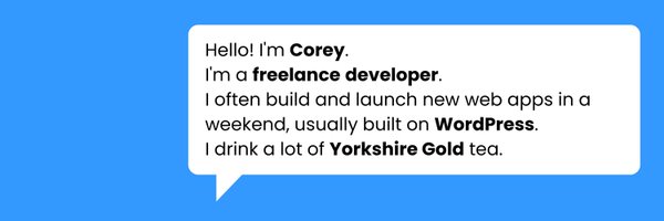 coreymaass Profile Banner