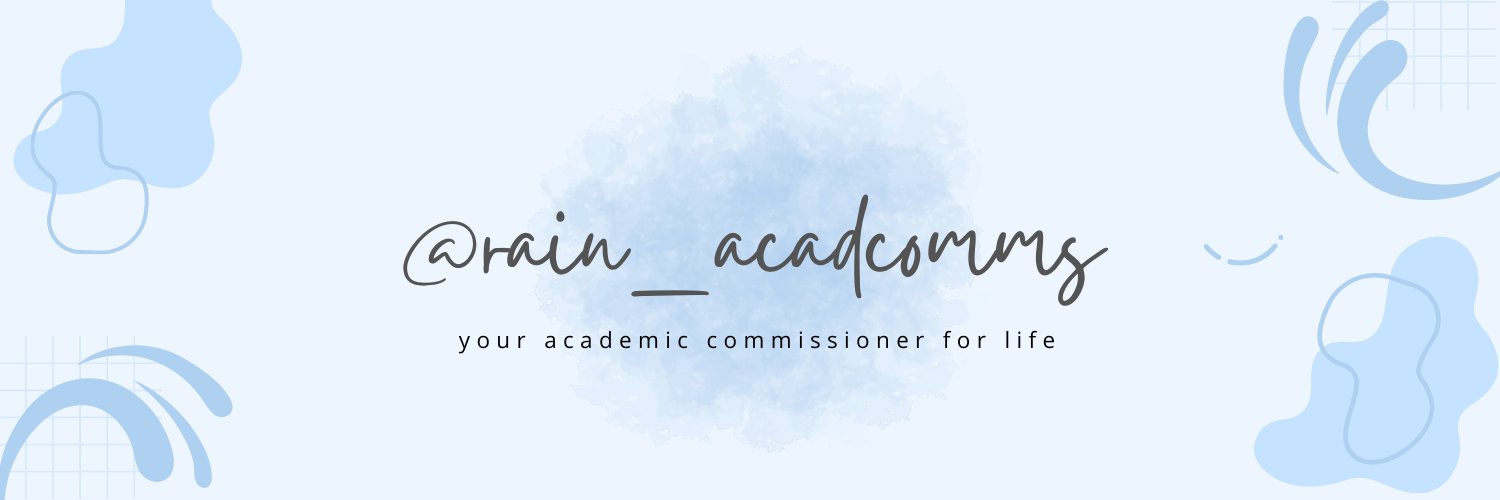 rain ☔️❤️acad comms — OPEN for 05/20+ | #commstwt banner