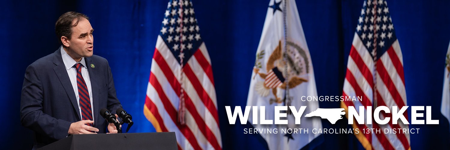 Rep. Wiley Nickel Profile Banner