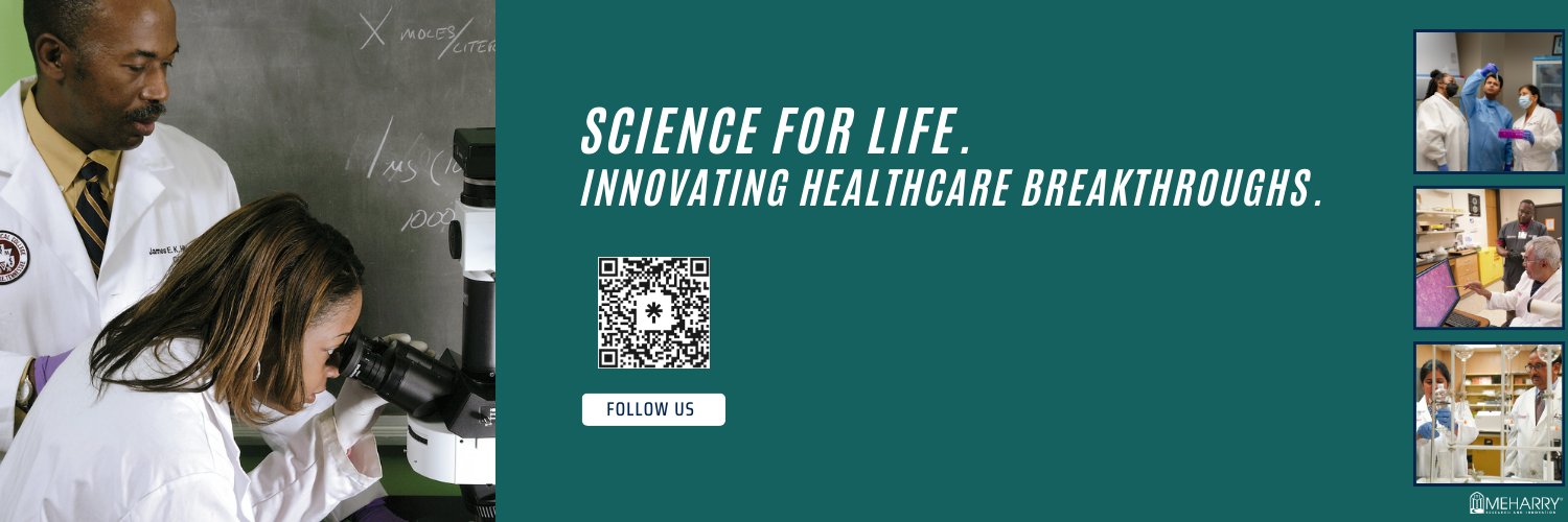 Meharry Research's banner