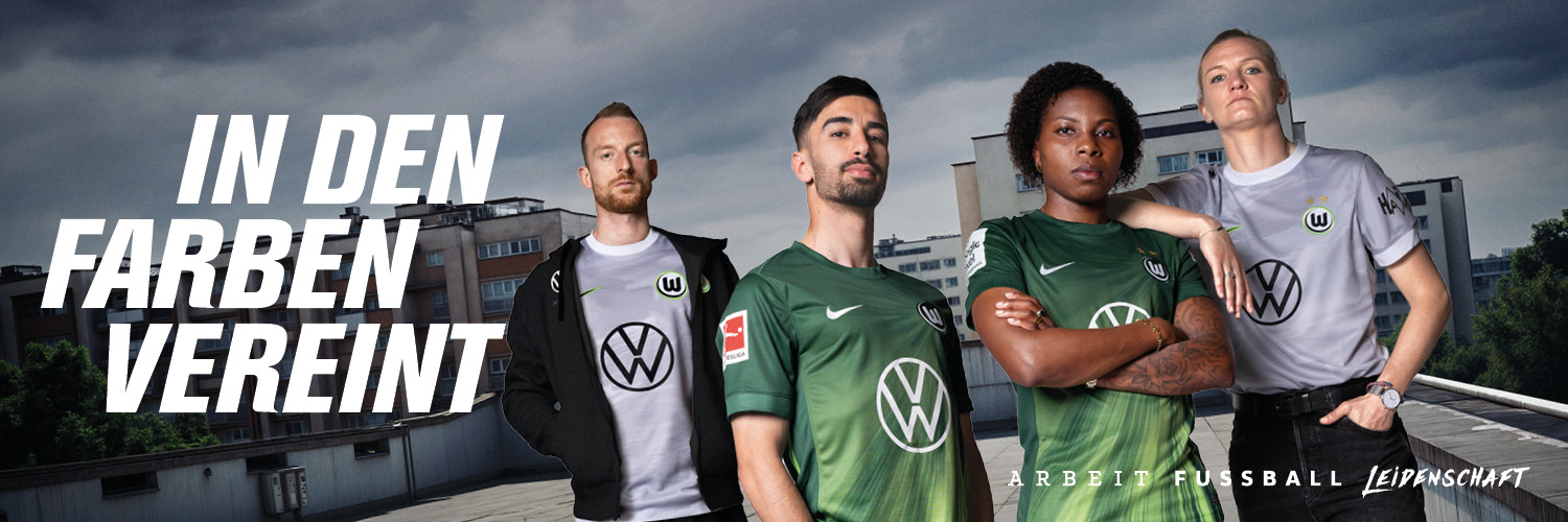 VfL Wolfsburg's banner