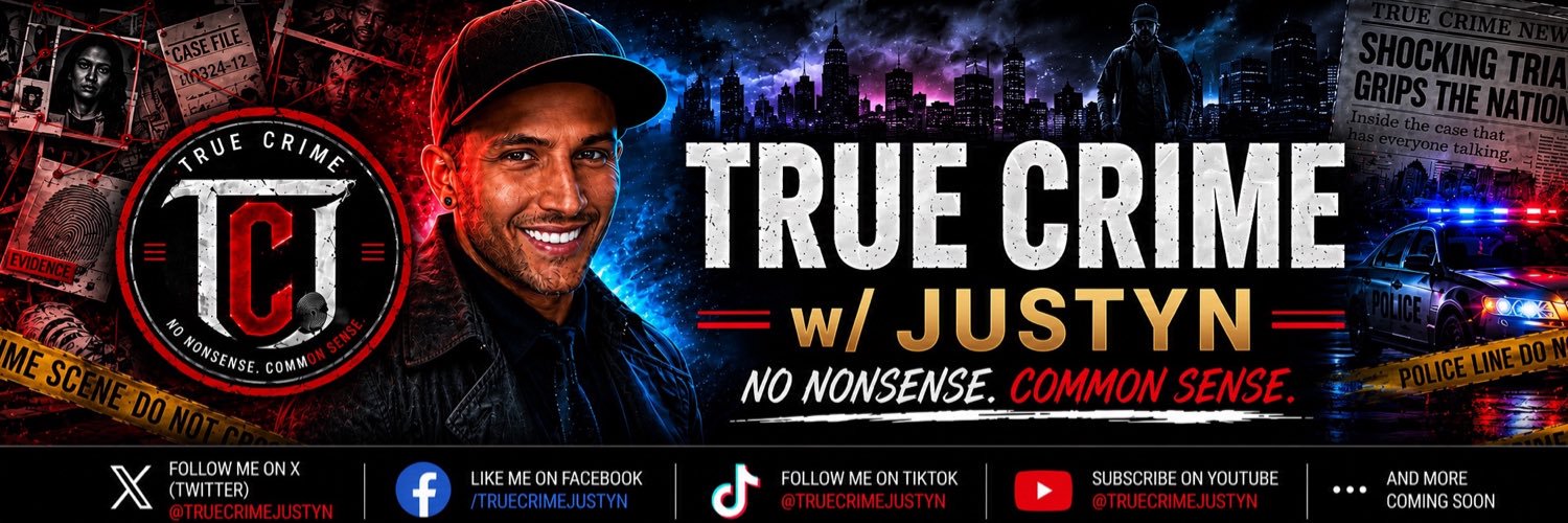 True Crime w/ Justyn banner