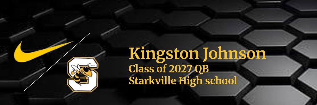 Kingston Johnson 2027 banner