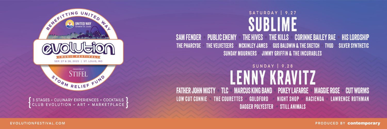 Evolution Festival's banner