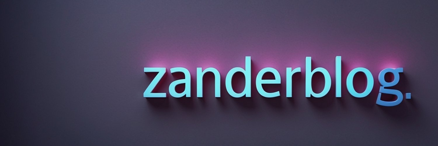 zanderblog's profile banner image