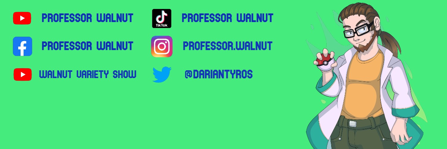 Professor Walnut banner
