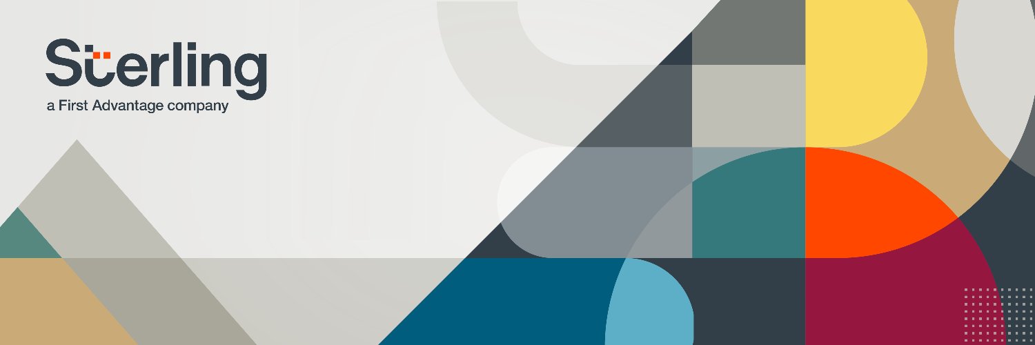 Sterling, A First Advantage Company banner