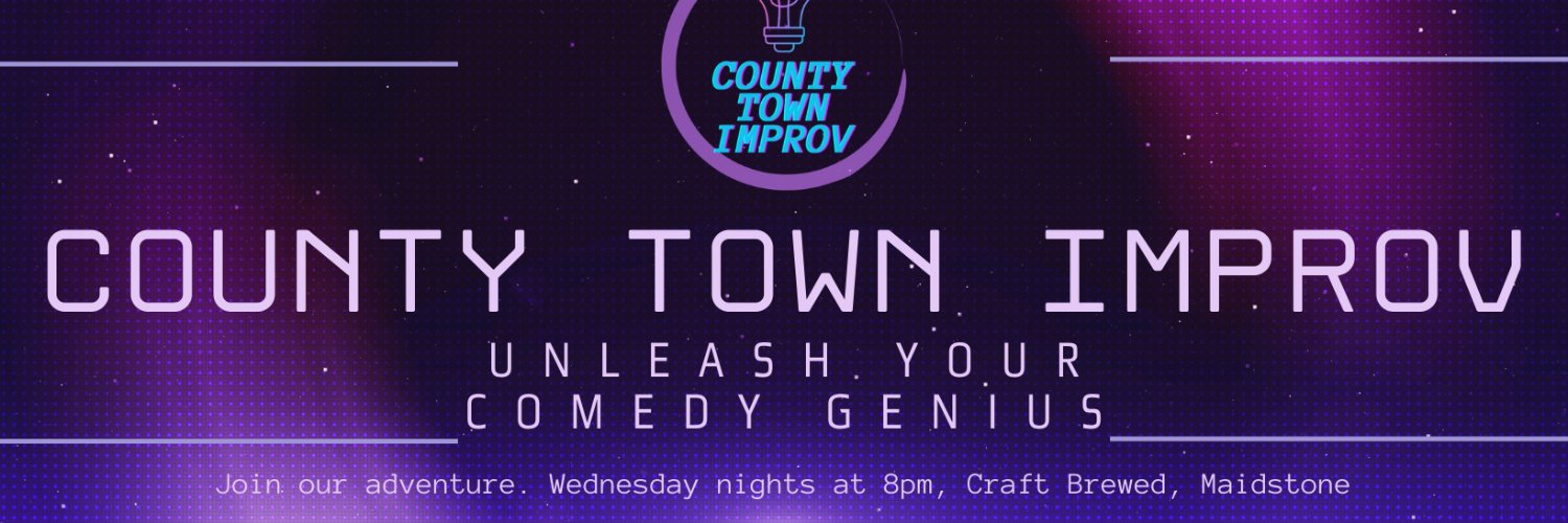 County Town Improv banner