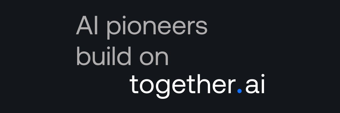 Together AI's banner