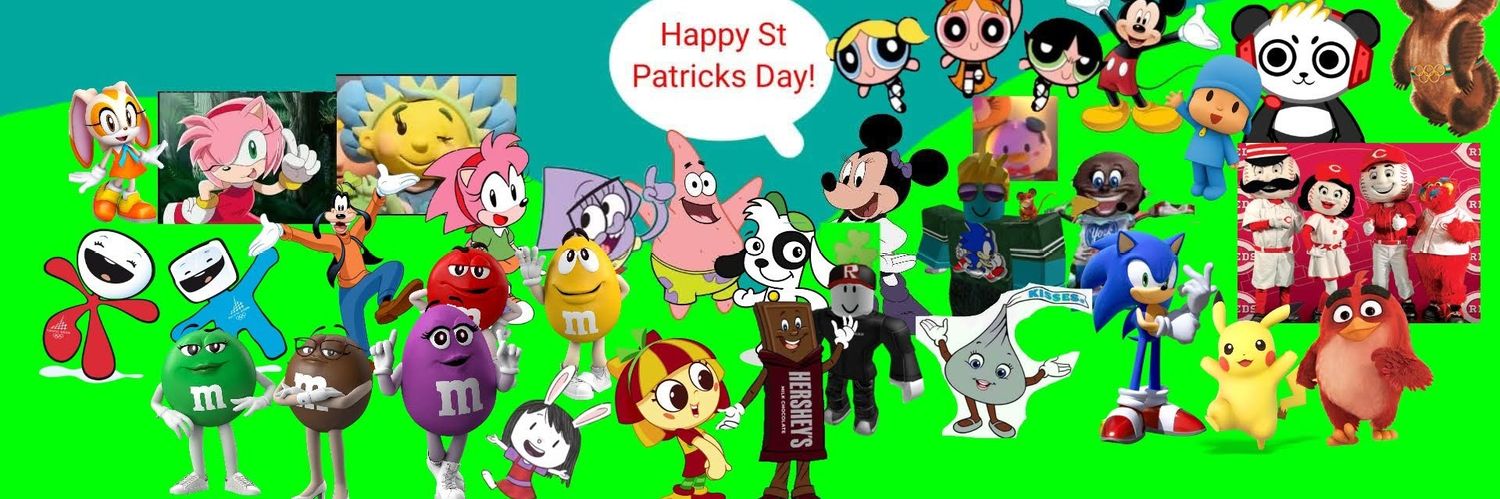 Team Marin Toons Racing - St. Patrick's Day banner