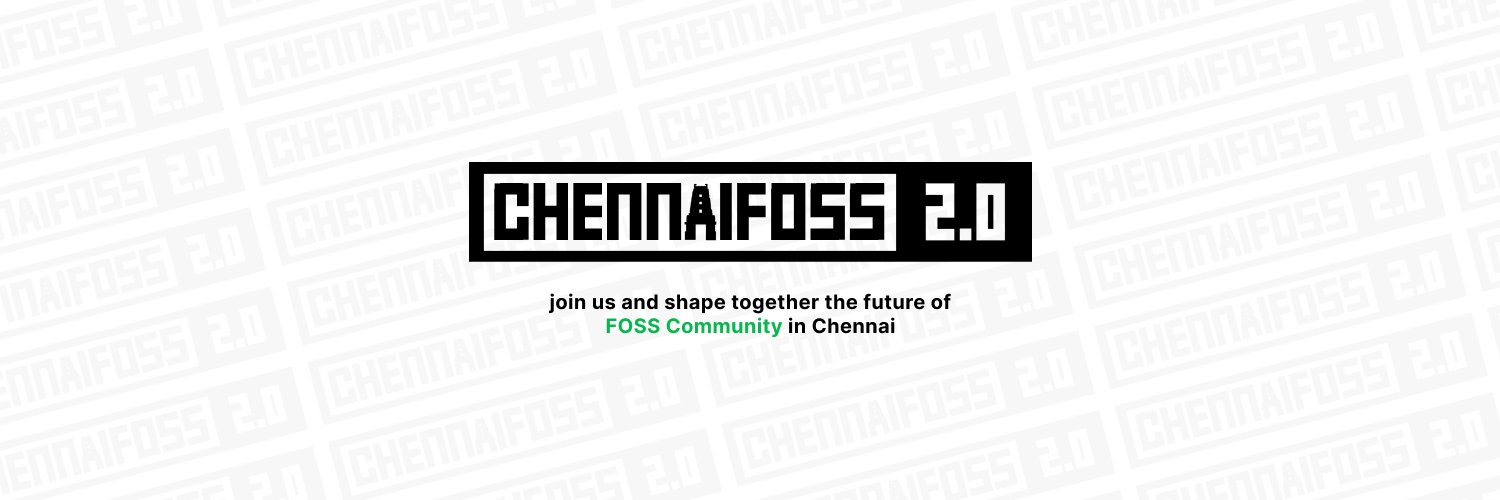 FOSS United #ChennaiFOSS2024 Profile Banner
