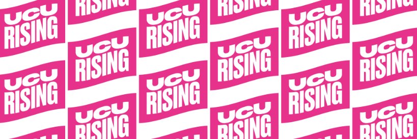 UCU TEESSIDE: UNIVERSITY & COLLEGE UNION banner