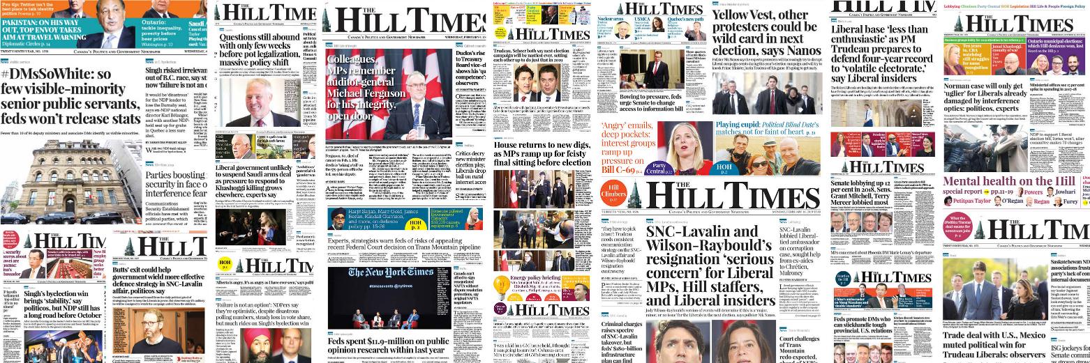 The Hill Times's banner