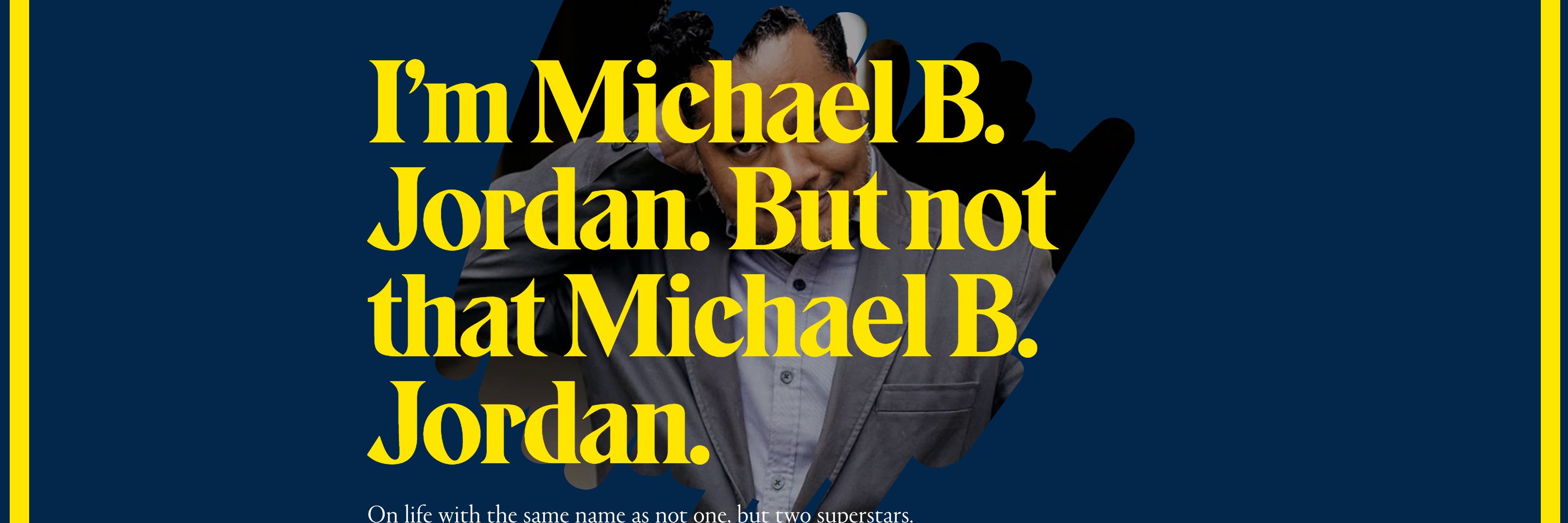 Mike Jordan. banner