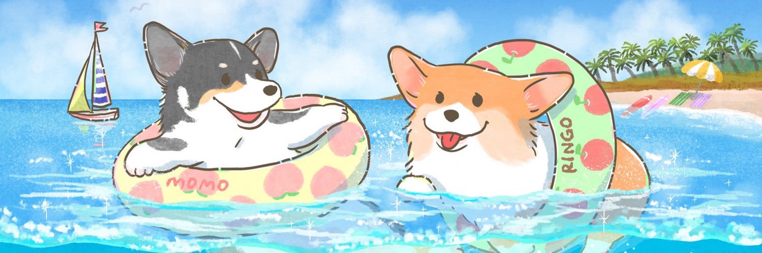 しおぽん（りんごとももとばなな） banner