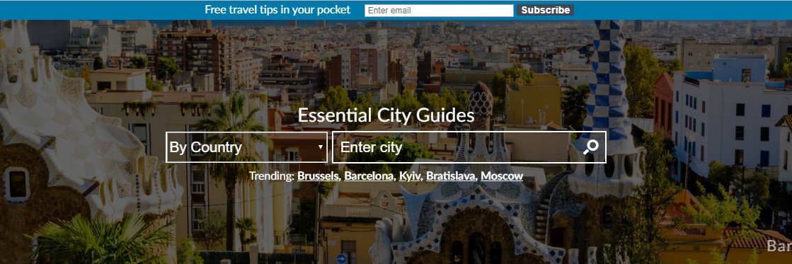 In Your Pocket City Guides banner