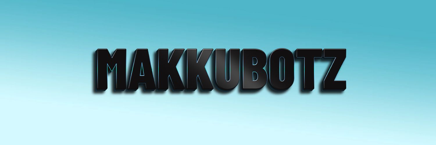MakkuBotz Profile Banner