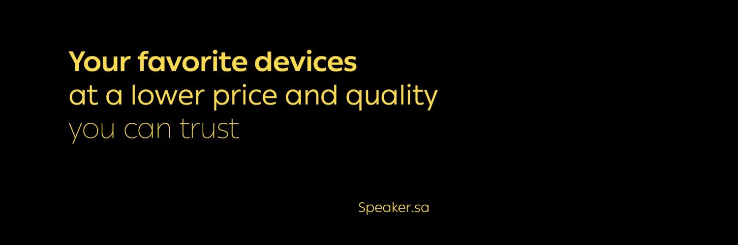 سبيكر | Speaker banner