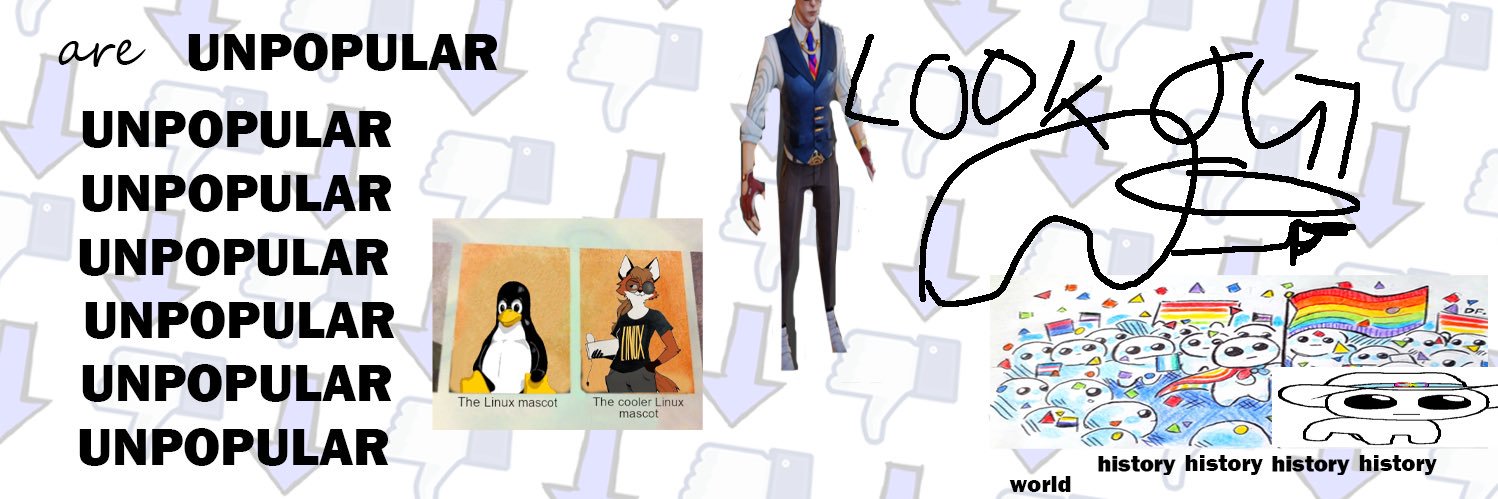 Unpopular banner