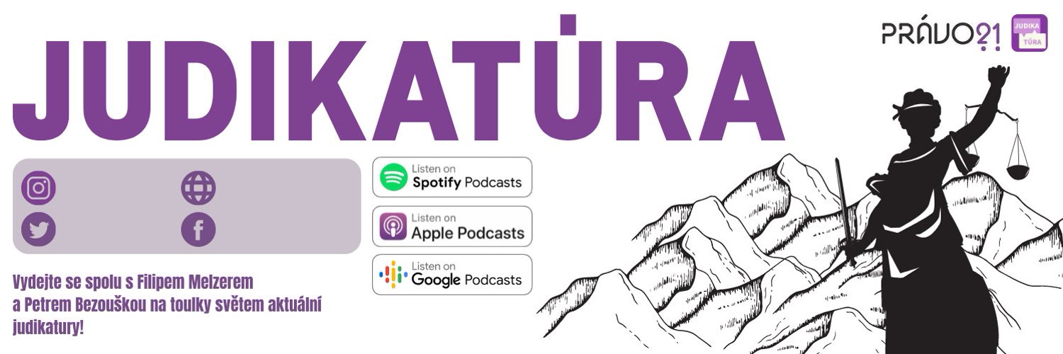 Podcast Judikatúra Profile Banner