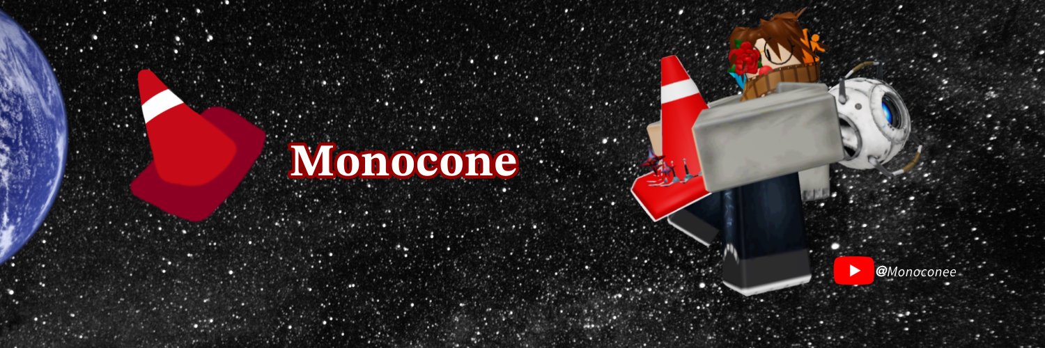 Monocone banner
