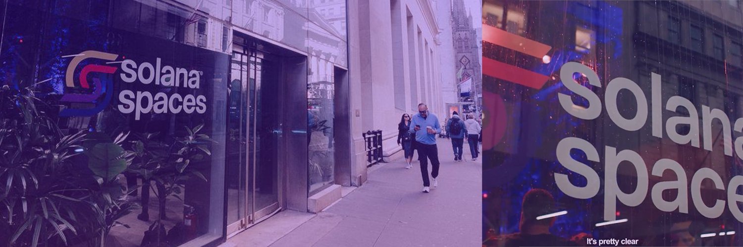 Solana Spaces banner