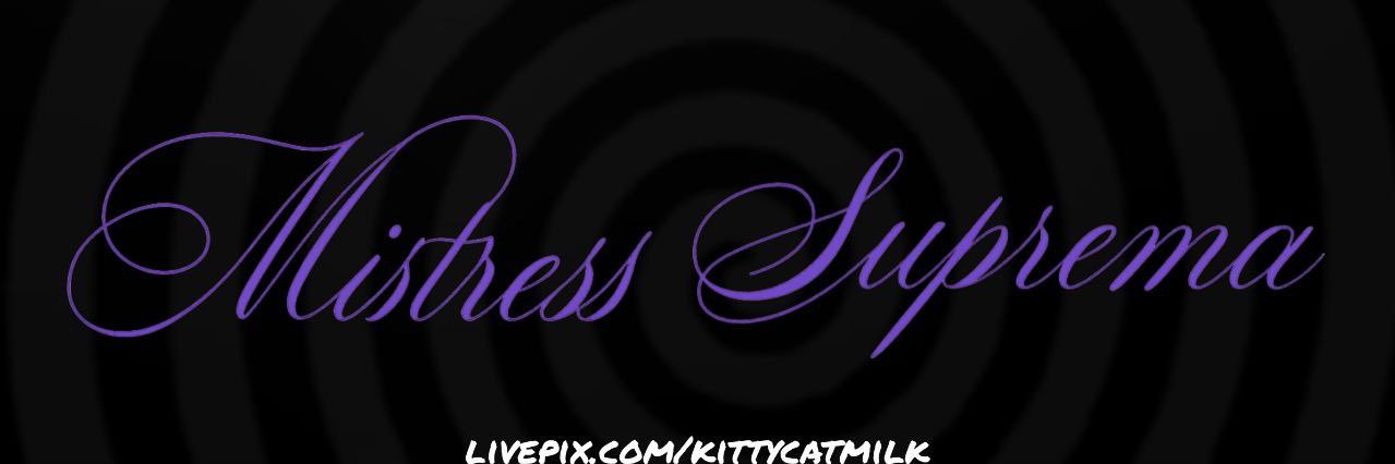 𝓜𝓲𝓼𝓽𝓻𝓮𝓼𝓼 𝓼𝓾𝓹𝓻𝓮𝓶𝓪 banner