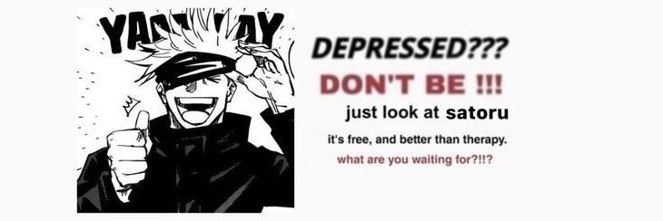 i love satoru gojo wholeheartedly 🩵 banner
