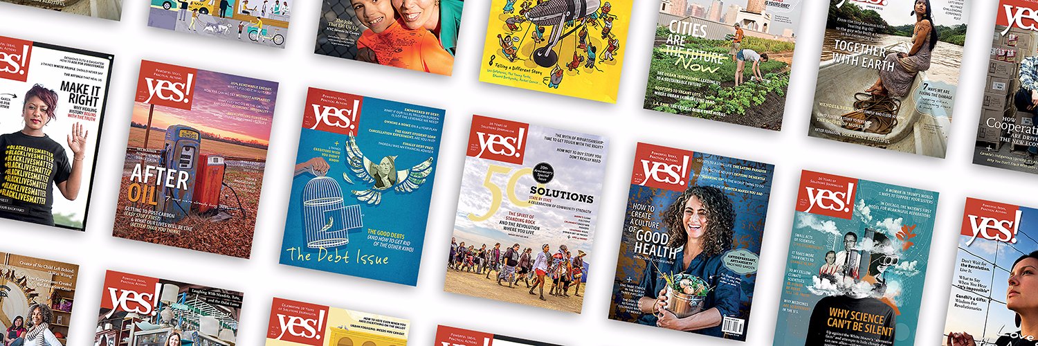 YES! Magazine's banner