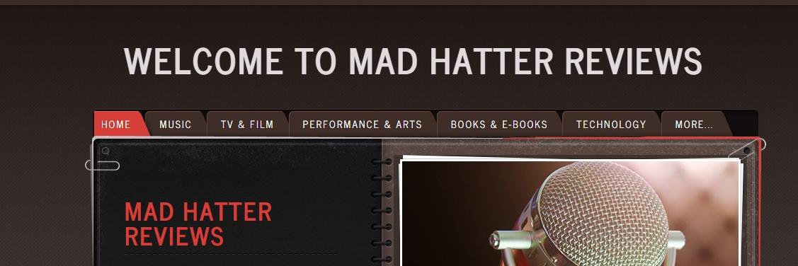 Mad Hatter Reviews banner