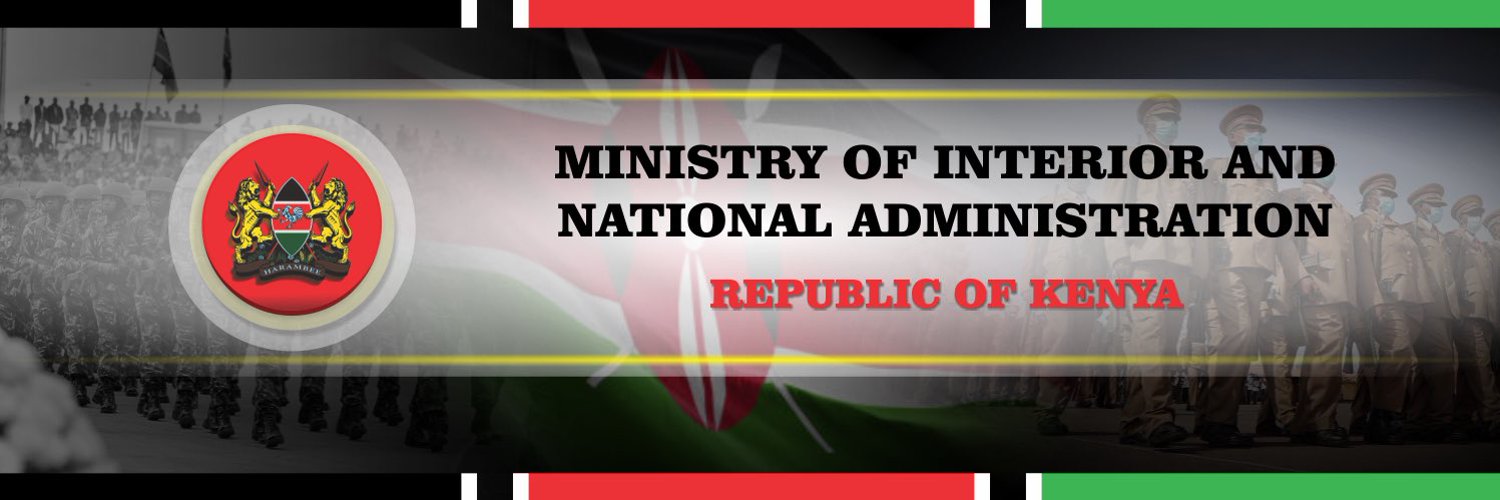 Ministry of Interior | Kenya Profile Banner