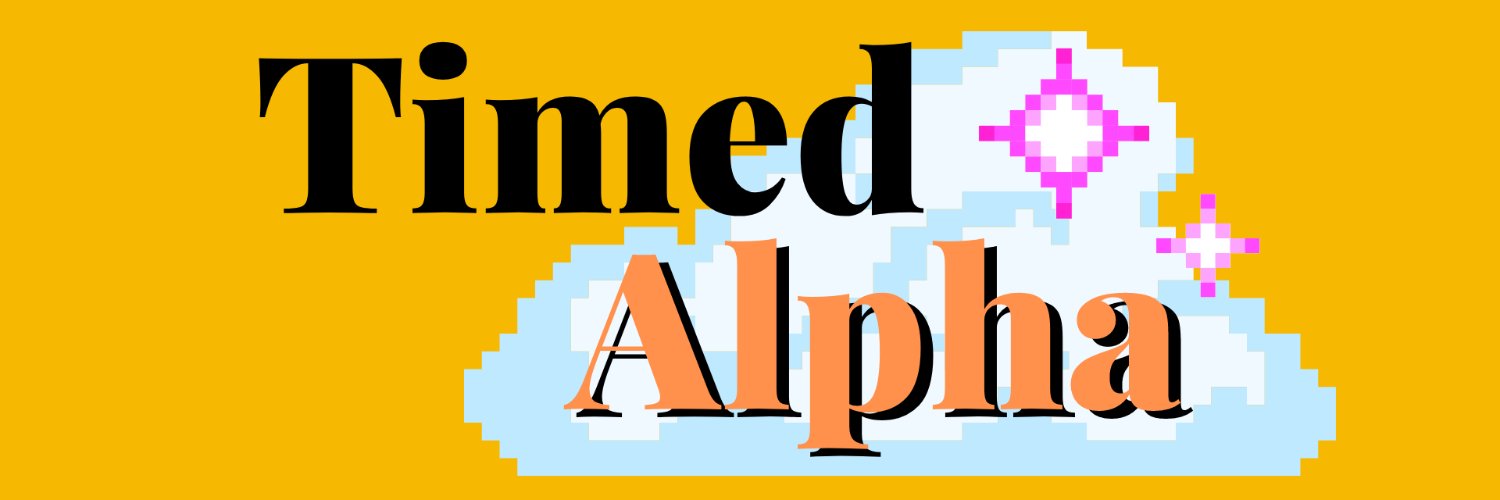 Timed Alpha ✨ banner