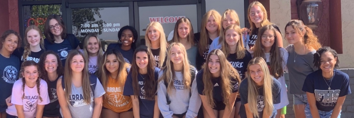 Farragut High School Volleyball banner