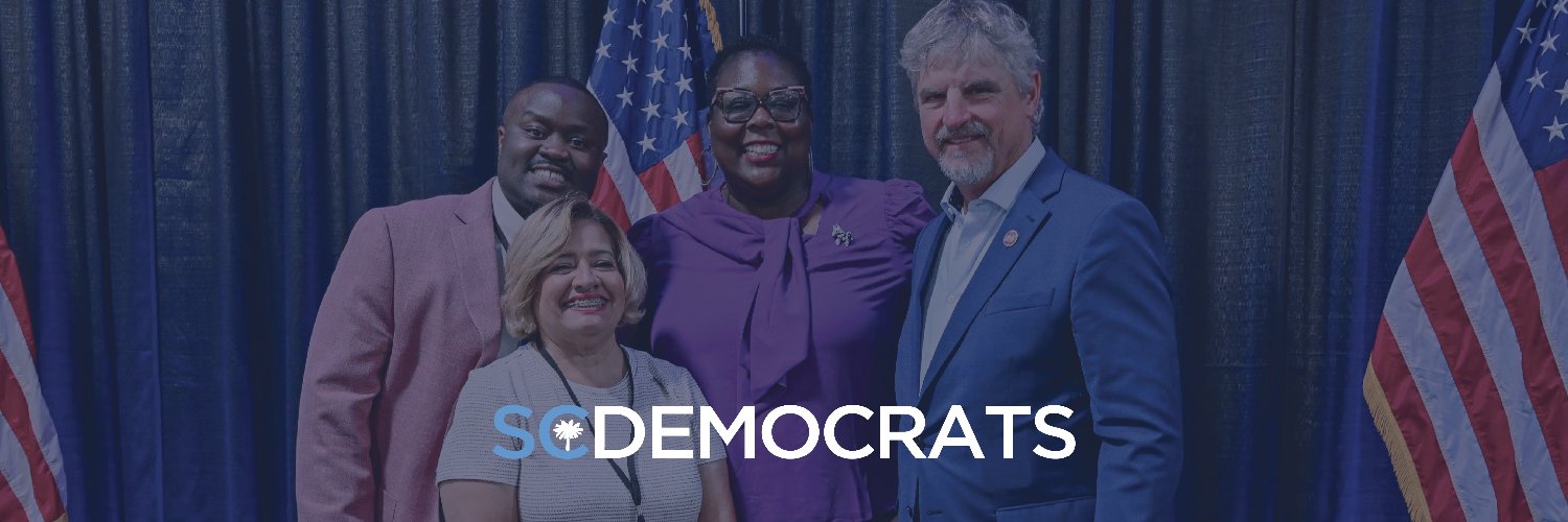South Carolina Democratic Party's banner