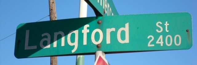 T.L. Langford's banner