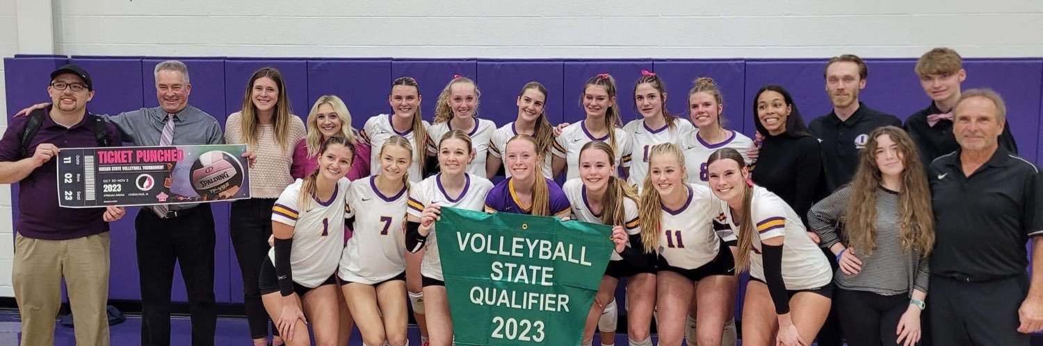 Indianola Volleyball banner