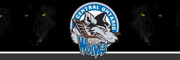 Central Ontario Wolves Hockey Association banner