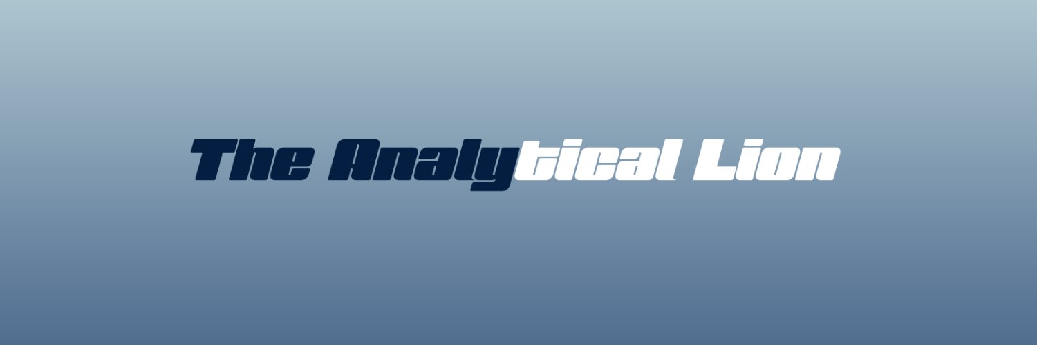The Analytical Lion banner