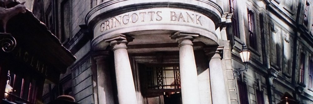 Gringotts banner