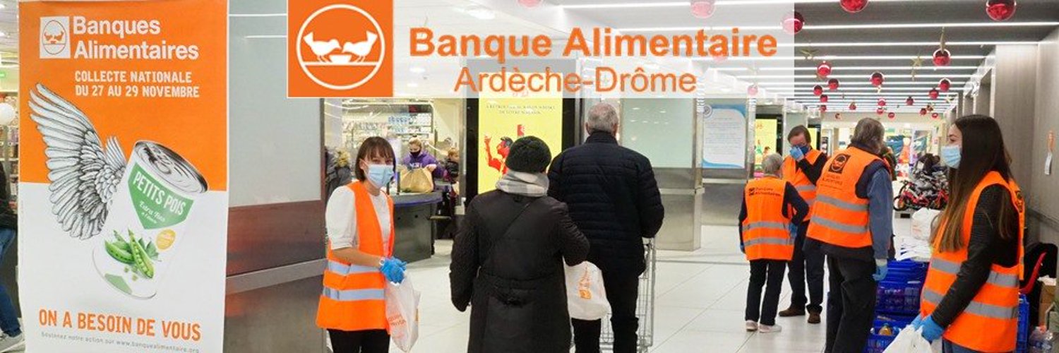 Banque Alimentaire Ardèche-Drôme Profile Banner