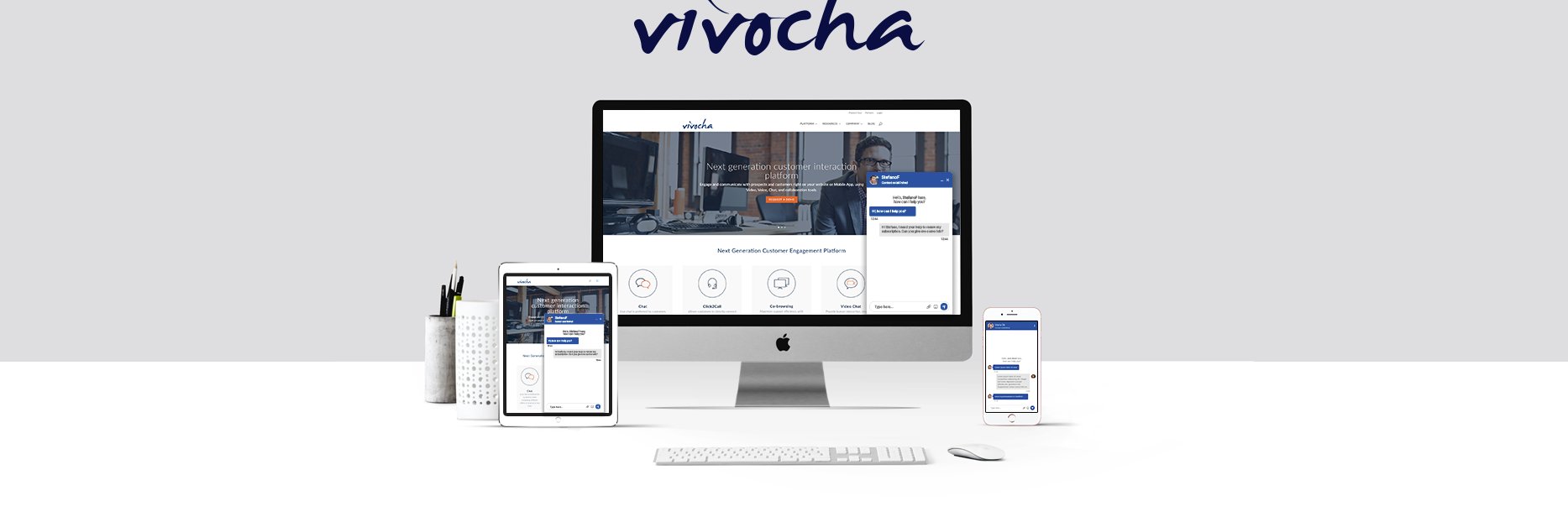 Vivocha.com banner